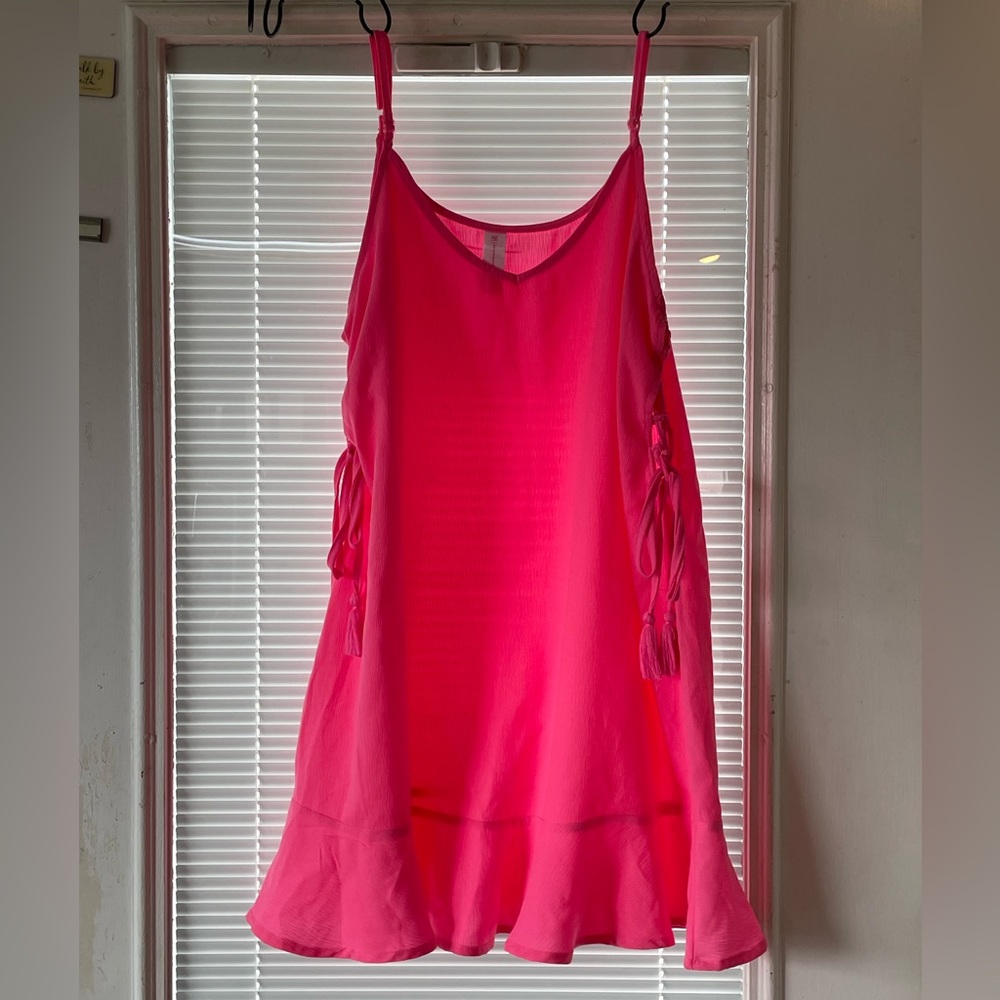 Hot Pink Swimsuit Cover 👙